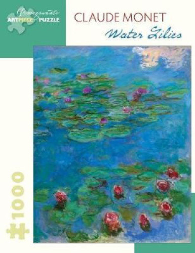 Claude Monet Water Lilies 1000-Piece Jigsaw Puzzle by Claude Monet