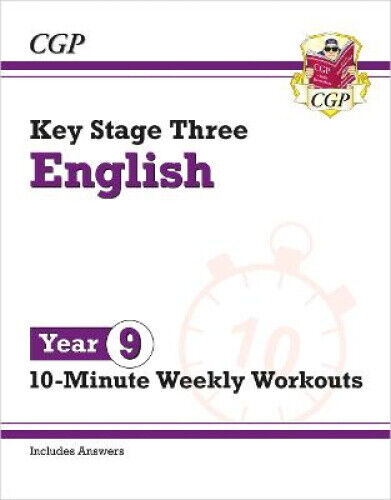 KS3 Year 9 English 10-Minute Weekly Workouts (CGP KS3 10-Minute Tests)