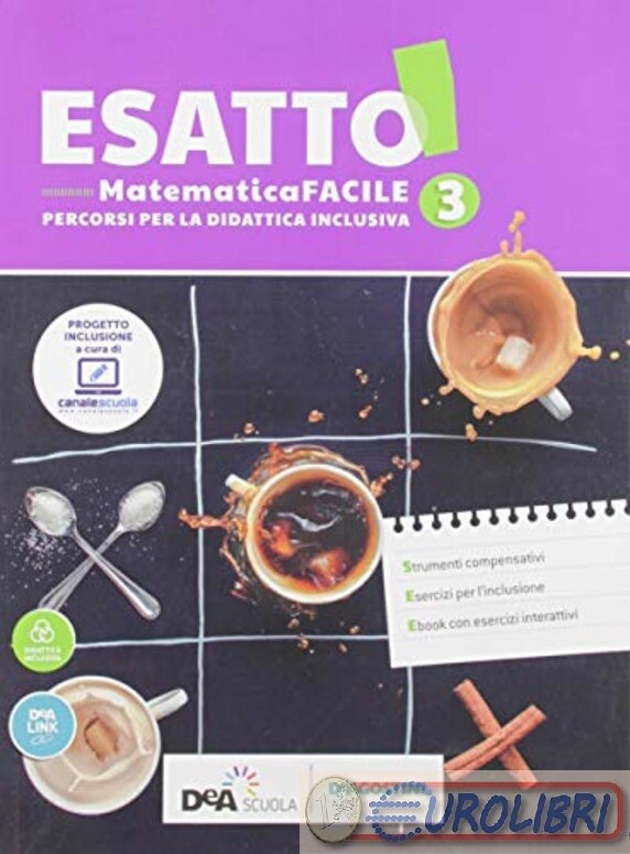 9788851157661  ESATTO! MAT.FACILE 3+EB BES DE AGOSTINI PARASCOLASTICA