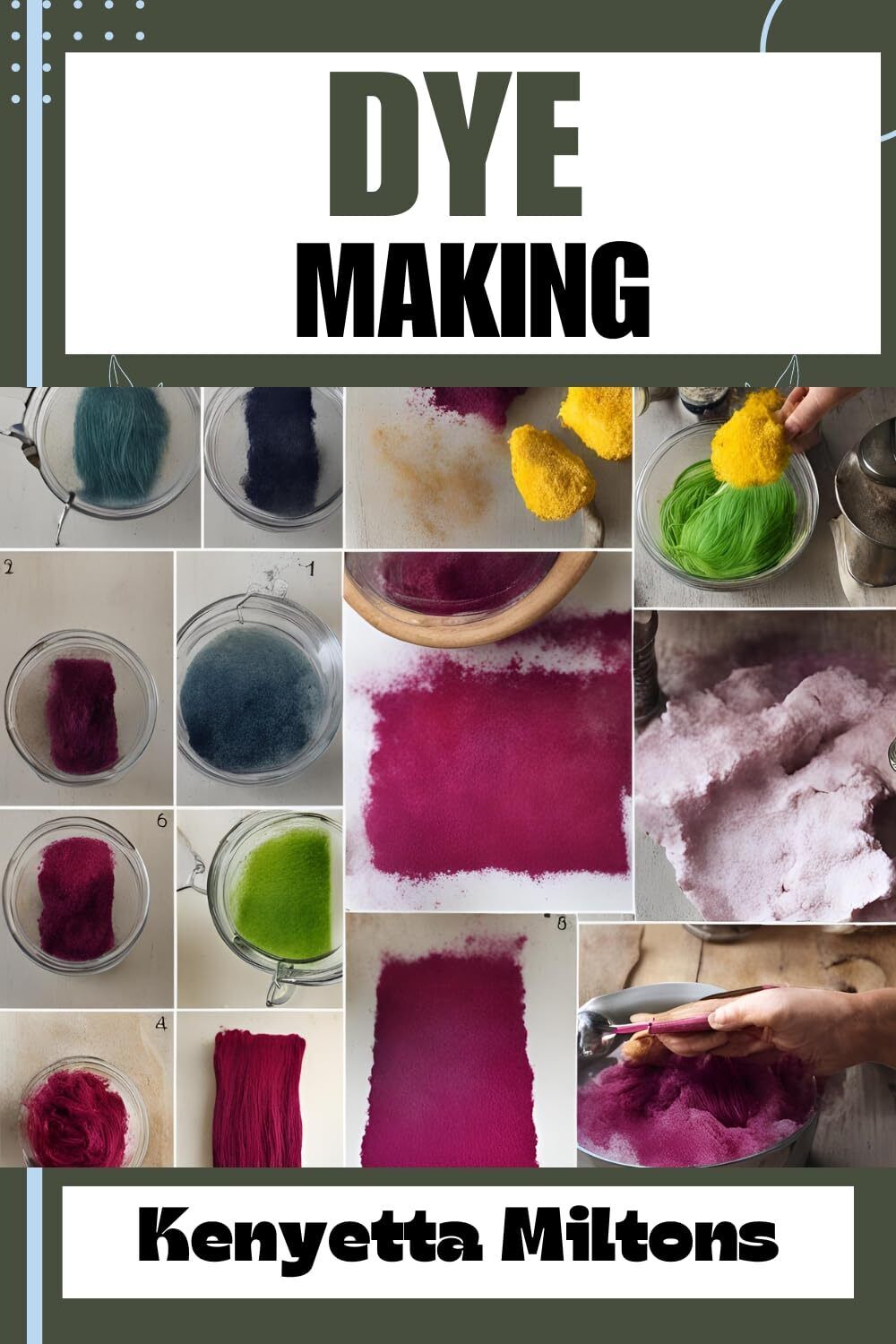 Kenyetta Miltons Dye Making (Tascabile)