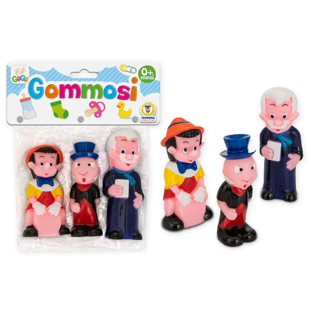 Teorema: Gogo - Gommosi Pinocchio 3 Pz - Busta -