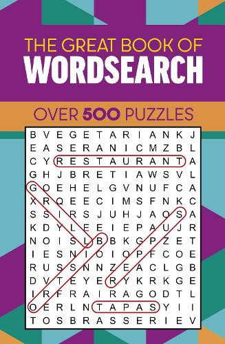 Eric Saunders The Great Book of Wordsearch (Tascabile)