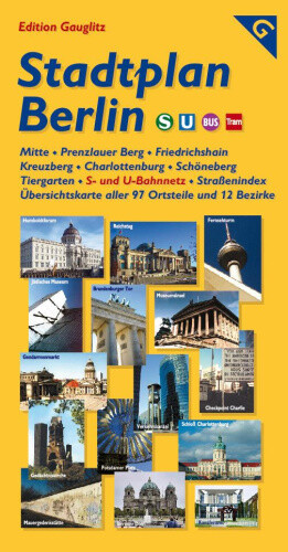 Stadtplan Berlin [German] by Gauglitz, Gerd