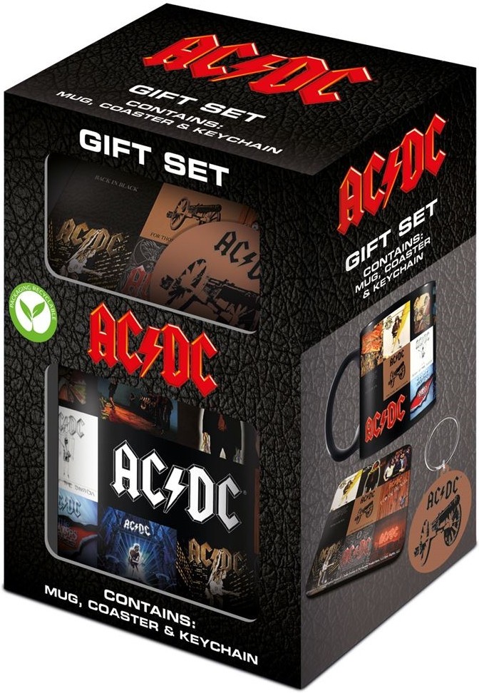 Ac/Dc (Classic Albums) Gift Set (Mug, Coaster & Keychain) -