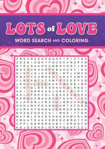 Valentine’s Day Word Search and Coloring (Coloring Book & Word Search)