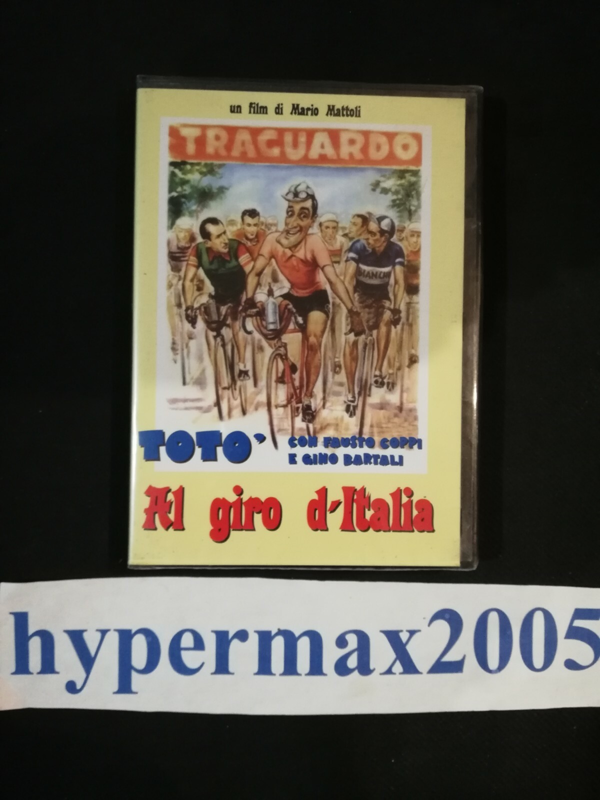 TOTO' AL GIRO D'ITALIA - con Fausto Coppi e Gino Bartali - DVD - NUOVO SIGILLATO