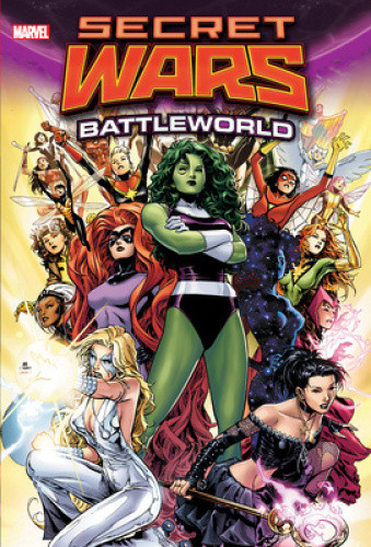Secret Wars: Battleworld Omnibus Vol. 1 Jim Cheung Cover by Marguerite Bennett