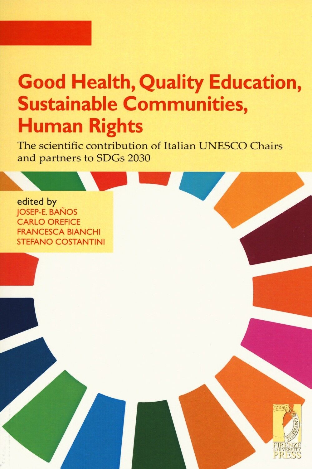 Good health, quality education, sustainable communities, human rights. The scien