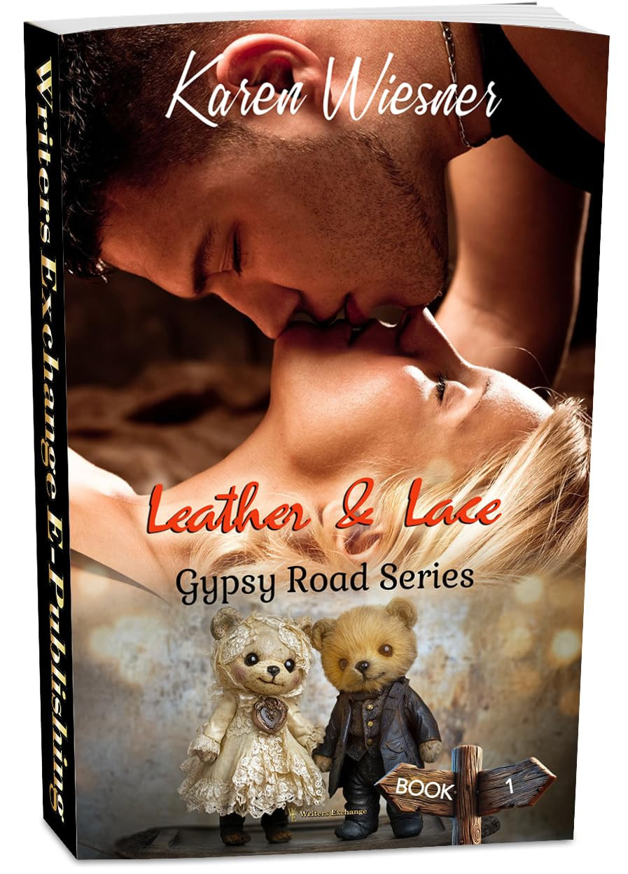 Wiesner, Karen Gypsy Road Series, Book 1: Leather & Lace Book NUOVO
