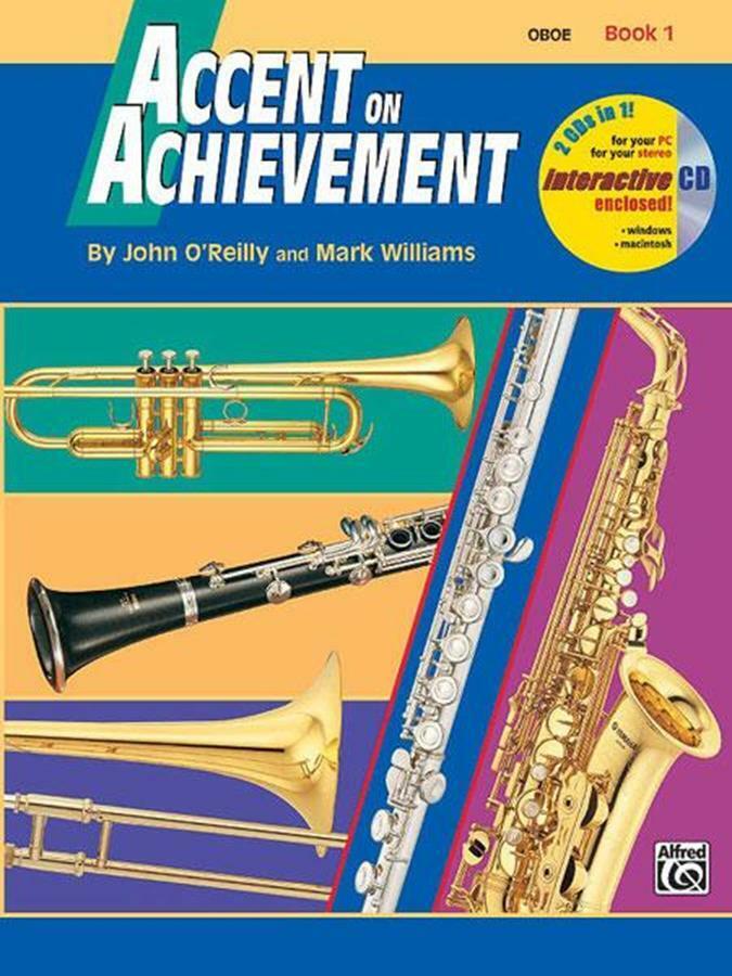 Accent On Achievement, Book 1 + CD - Oboe - Mark Williams - John O'Reilly