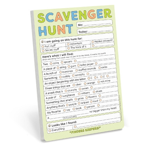 Knock Knock Kids Scavenger Hunt Playtime Pads by Knock Knock Kids