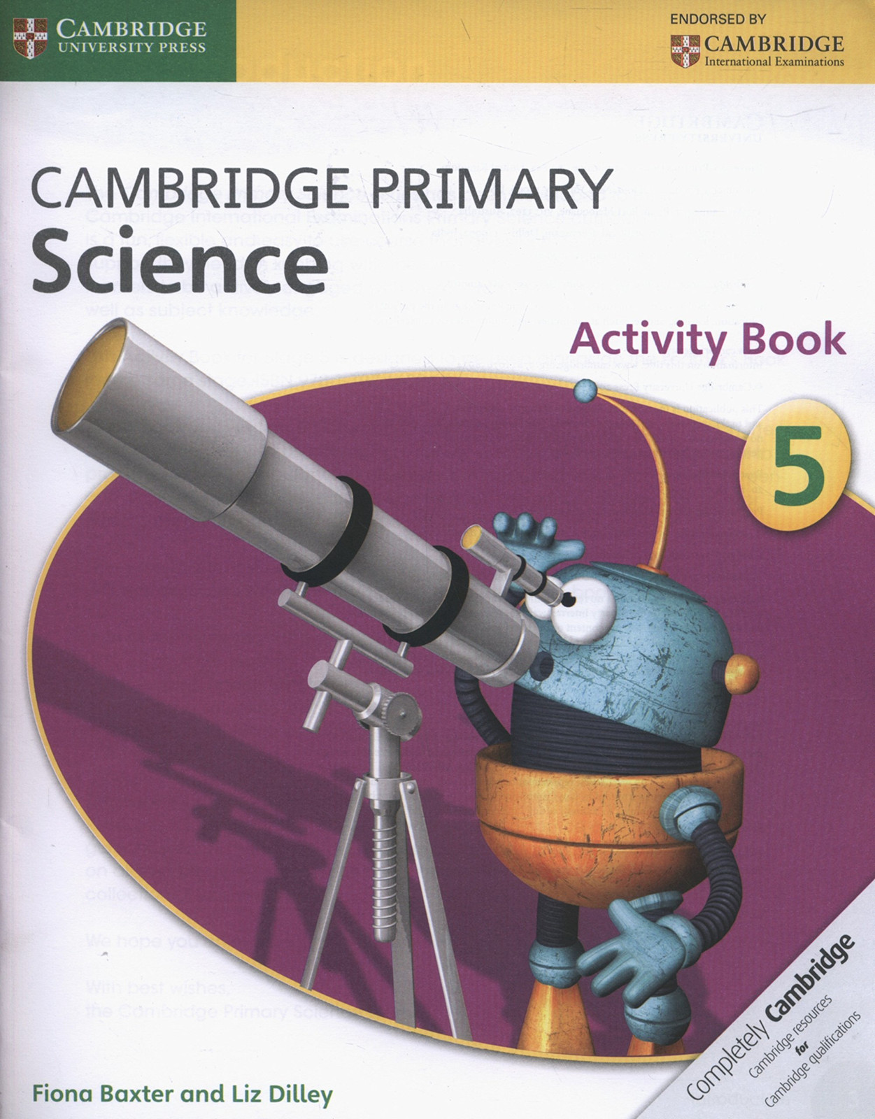 9781107658974 Cambridge Primary Science Stage 5 Activity Book [Lingua inglese] -