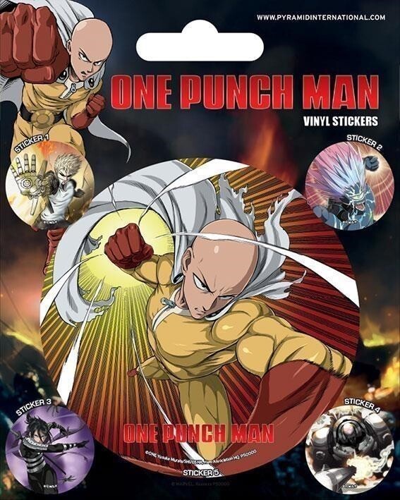 One Punch Man: Pyramid - Vinyl Sticker (Vinyl Stickers Pack) -