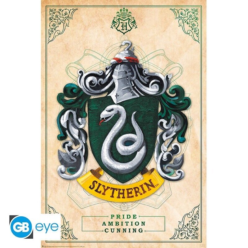 Harry Potter: GB Eye - Slytherin (Poster 91,5X61 Cm) -