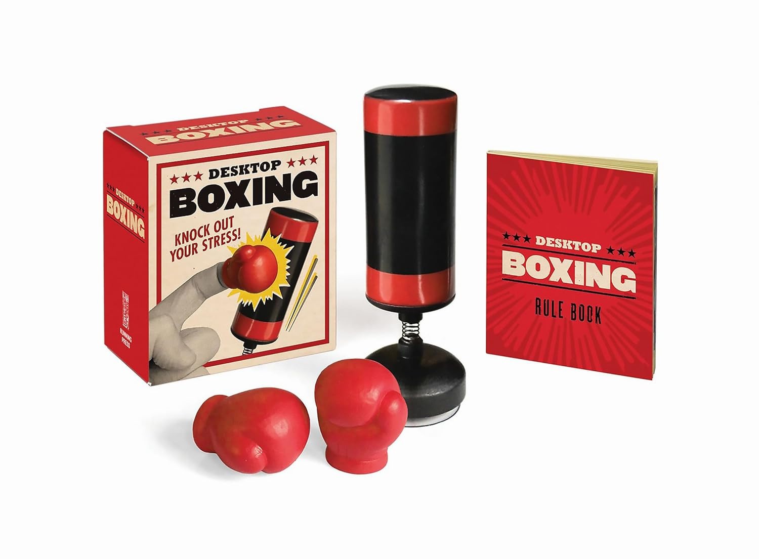 9780762460809 Desktop Boxing: Knock Out Your Stress! - Running Press