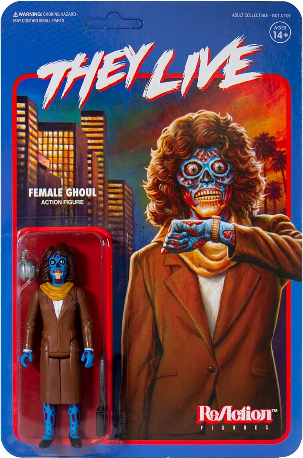 They Live: Super7 - Female Alien - 3.75 Inch Reaction Figure -