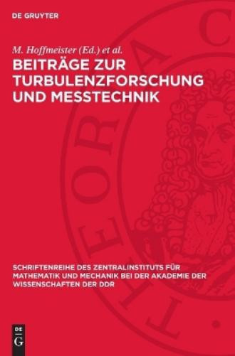 Beiträge Zur Turbulenzforschung Und Messtechnik (Copertina rigida)