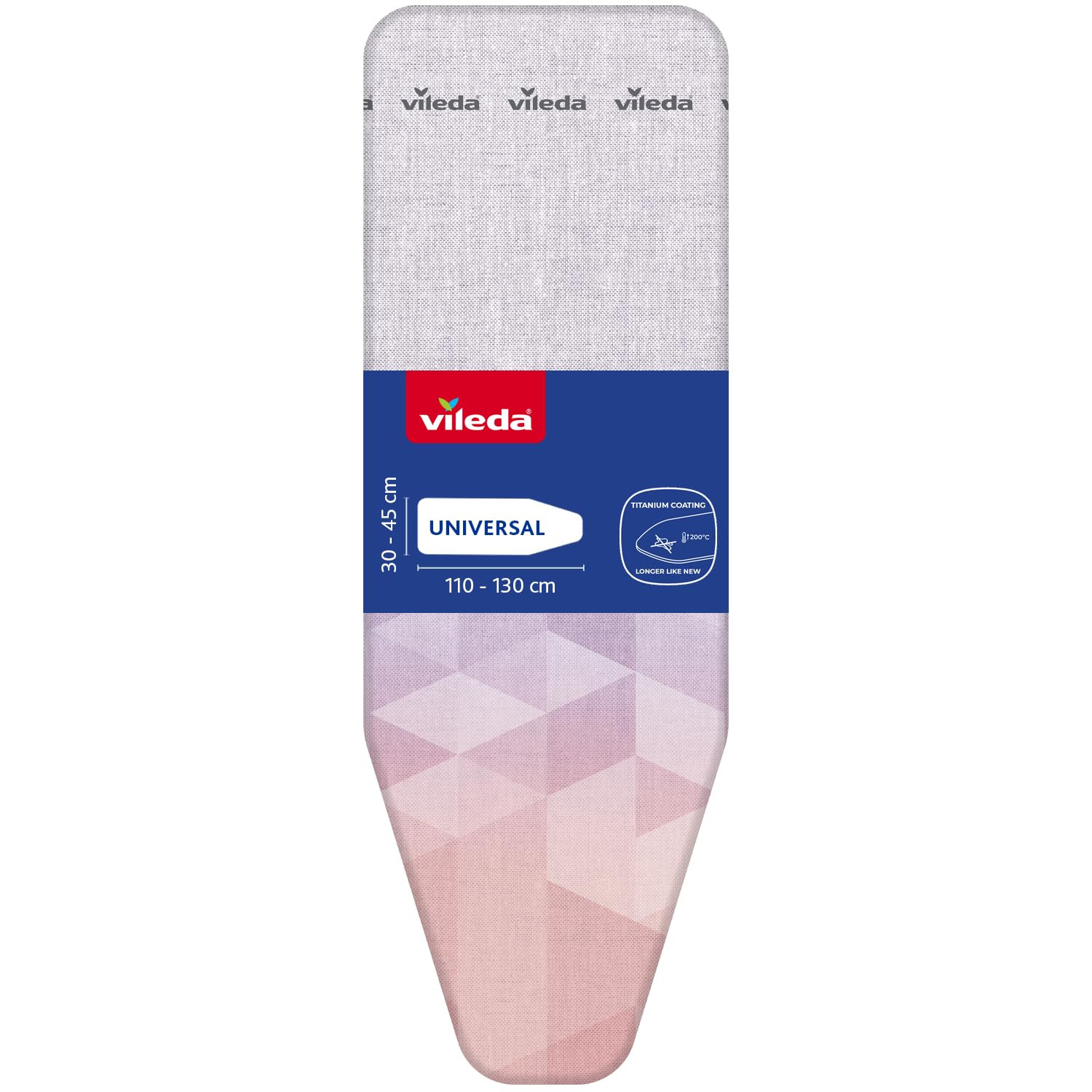 Ironing Board Cover Vileda Diamond 173333 NUOVO