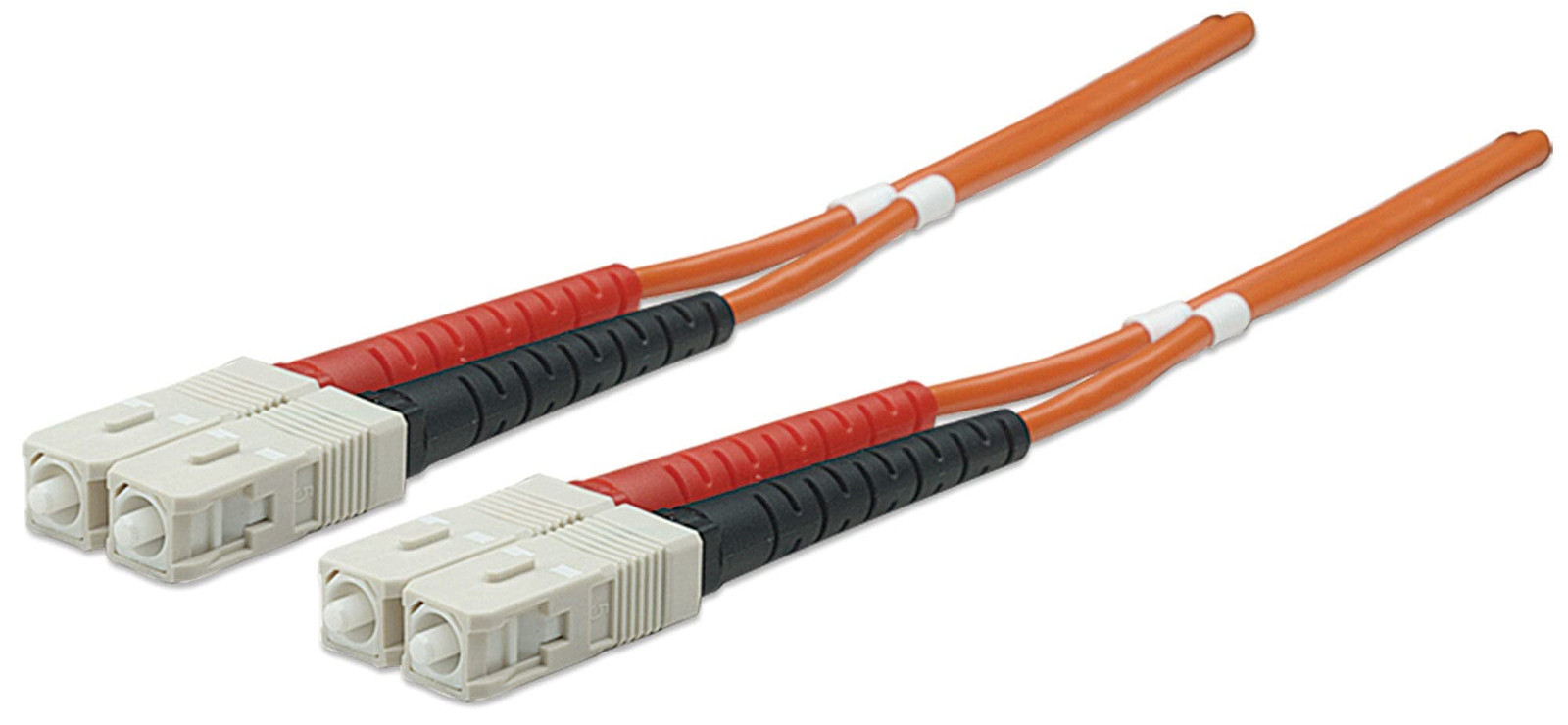 Fiber Optic Patch Cable Multi- Mode Sc/Sc 50/125 Om2 2M Orange NUOVO