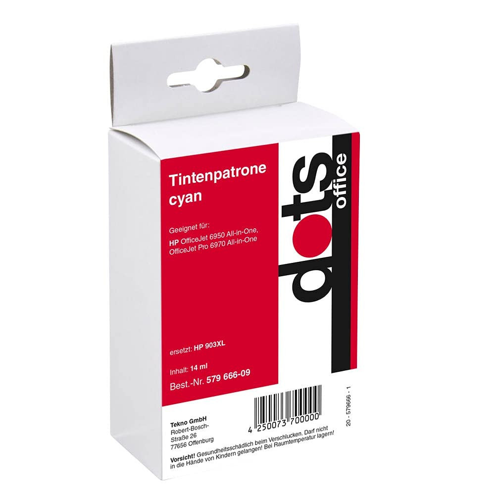 Dots Tinte ers. HP 903XL C NUOVO