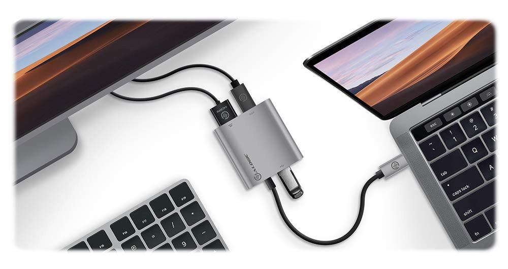 Alogic Usb-C Multiport Adapter With Hdmi 4K/Usb 3.0/Usb-C With NUOVO