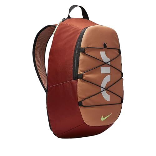 Casual Backpack Nike Bkpk Dv6246 832 Maroon NUOVO