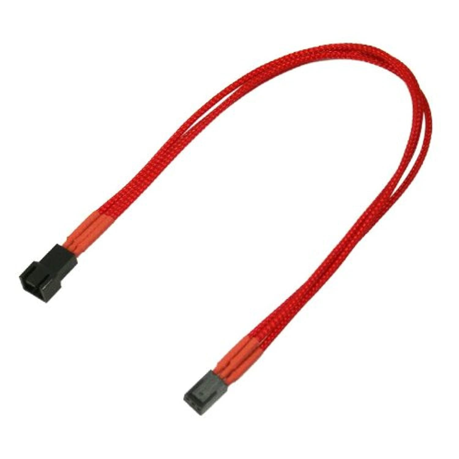 Kabel Nanoxia 3-Pin Verlangerung, 30 cm, Single, r NUOVO