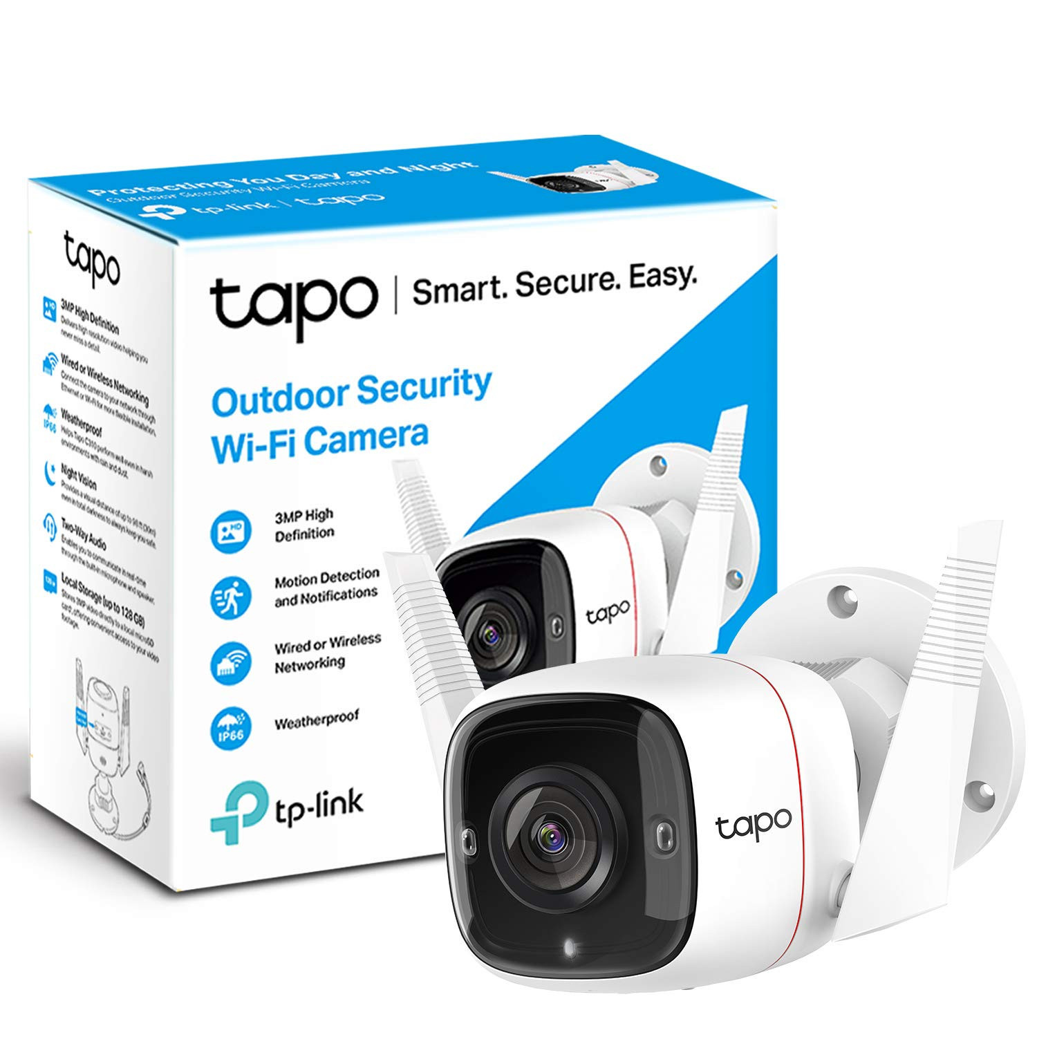Tapo C310 - Network Surveillance Camera - Outdoor - Dustproof / Wea... NUOVO