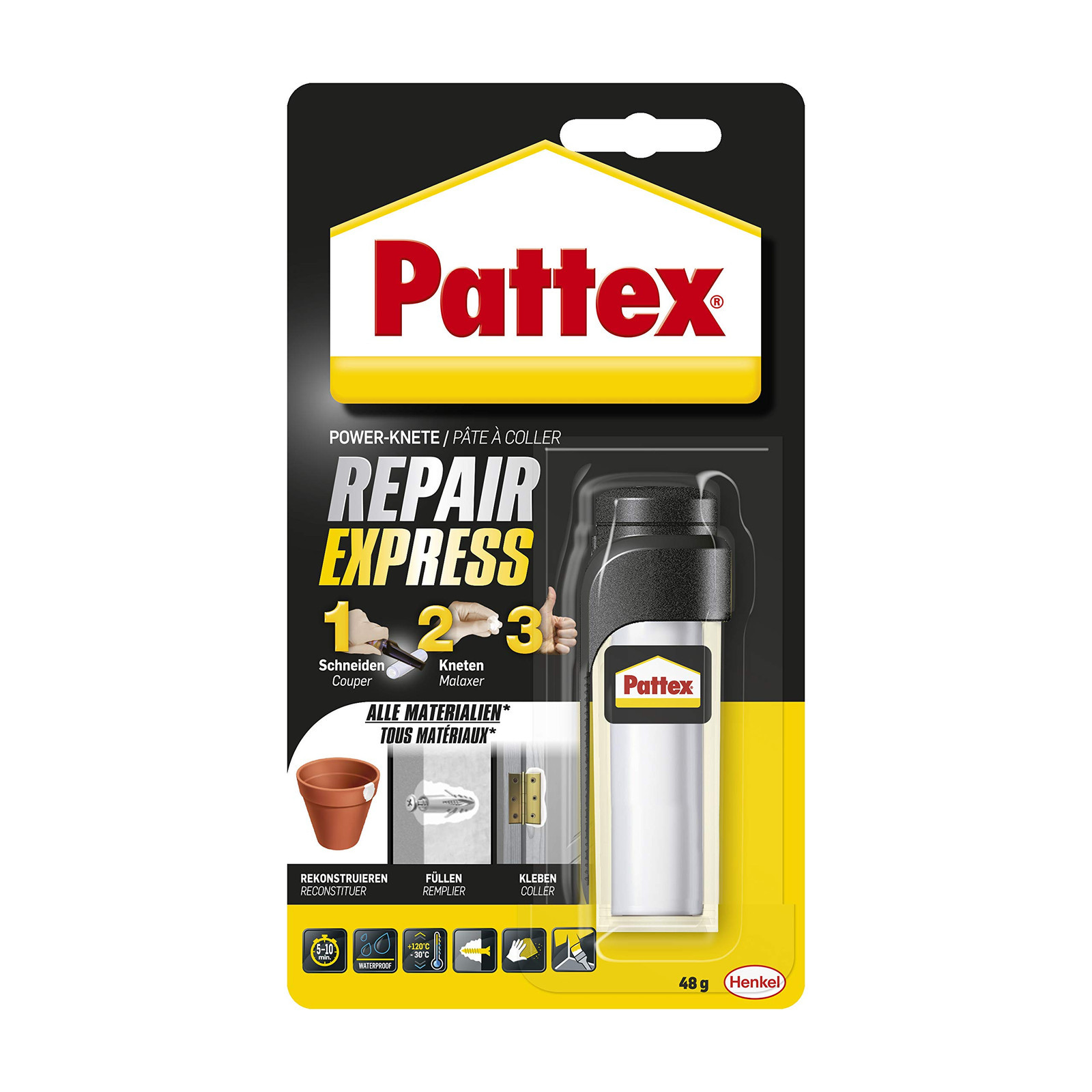 Pattex Express Power Reparaturknete 48,0 g NUOVO