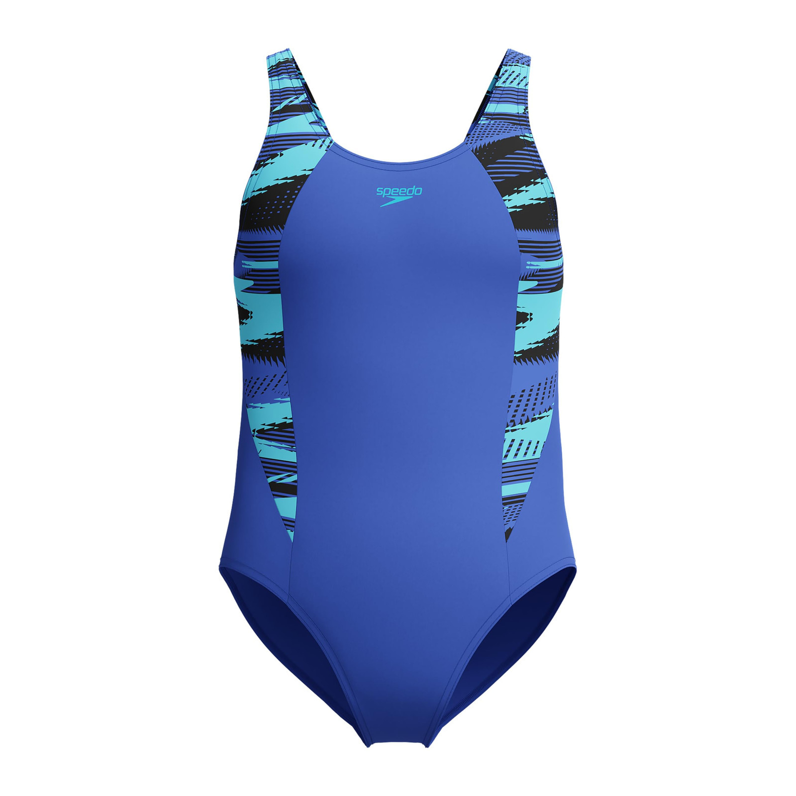 Speedo Hyperboom Splice Muscleback Junior Swimsuit NUOVO