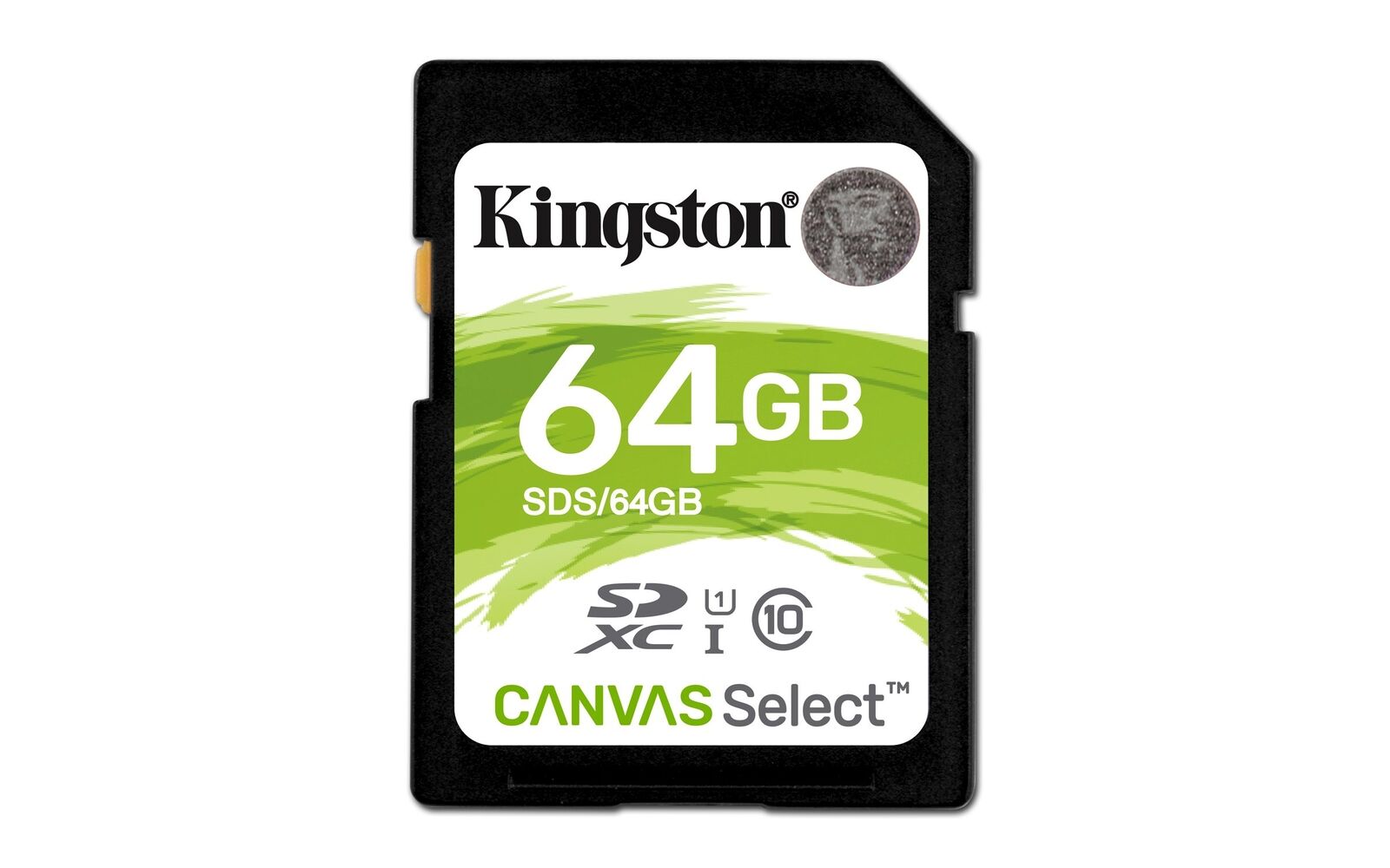Kingston Canvas Select Plus V10 64Gb Sd Class 10 Uhs-I U3 Flash Card NUOVO