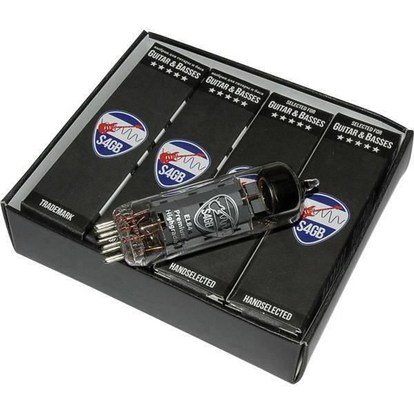 Valvole termoioniche a quartetto el84 s4gb premium adattato e