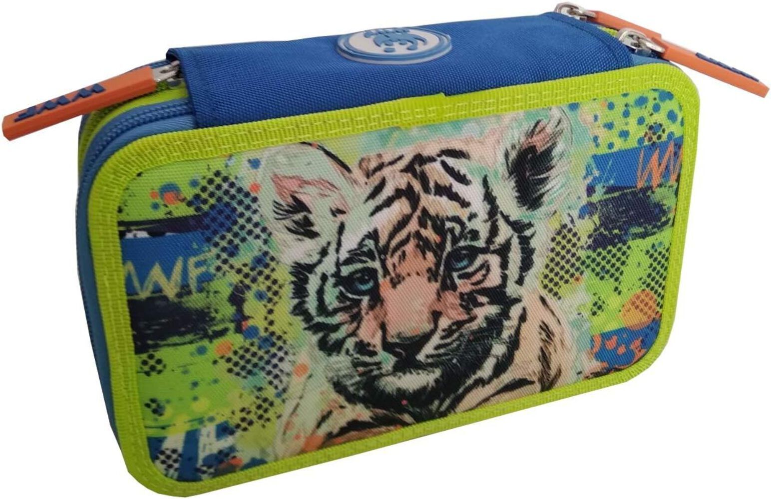 ASTUCCIO 3 ZIP WWF ORGANIZZATO COMPLETO For a Living Planet 62765