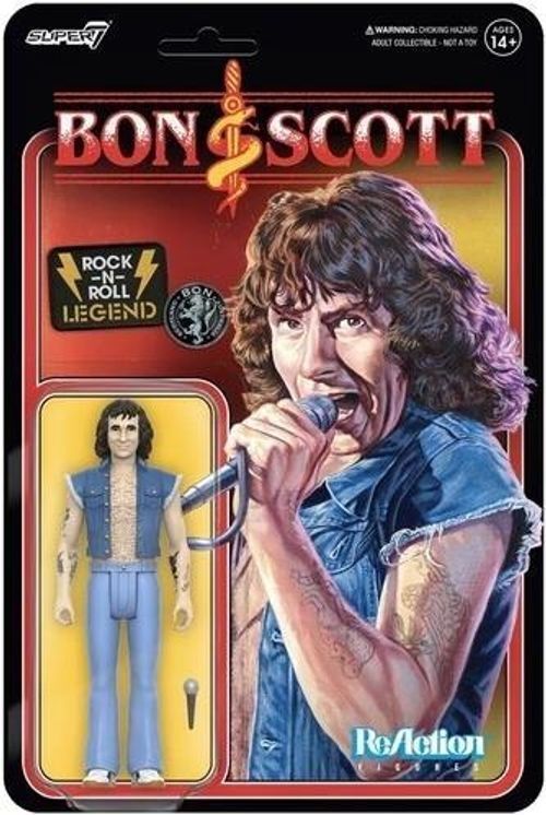 Merchandising Bon Scott: Super7 - Reaction Figure - Bon Scott