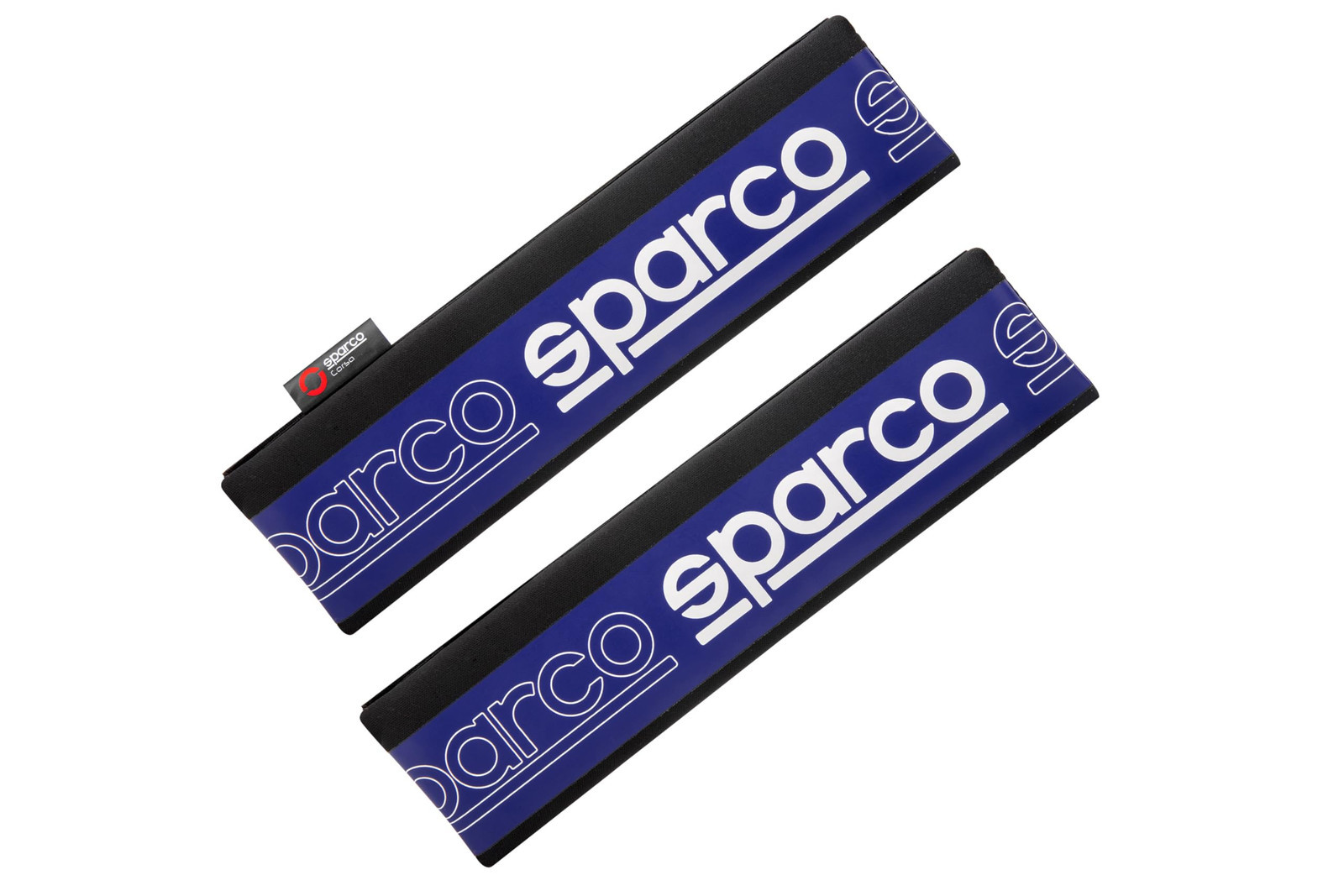 Seat Belt Pads Sparco Spc1208Bl Blue NUOVO