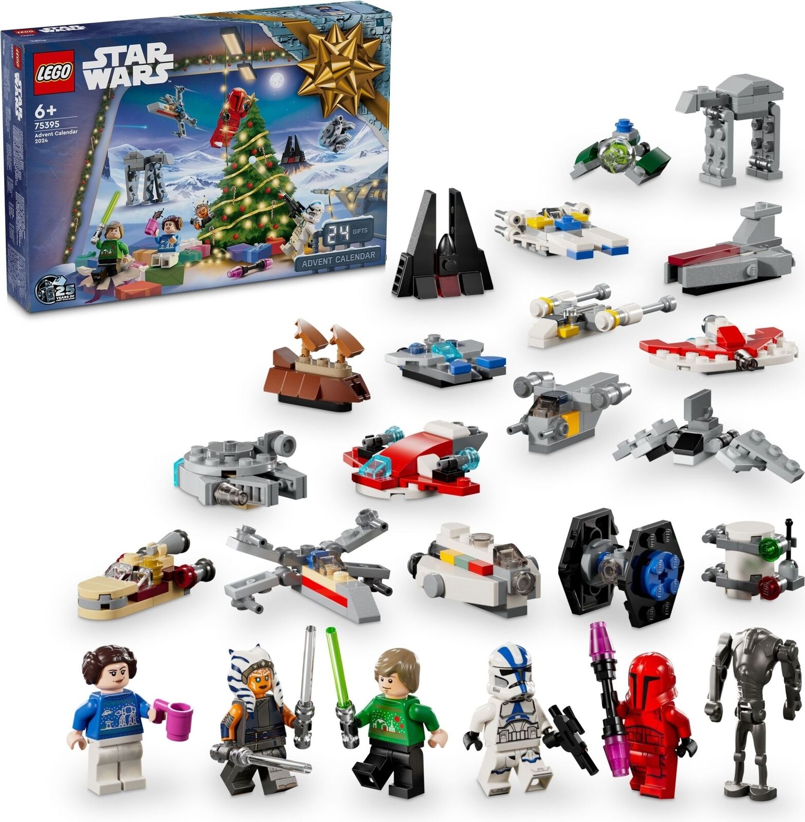 Merchandising Lego: 75395 - Star Wars - Calendario Dell'Avvento 2024