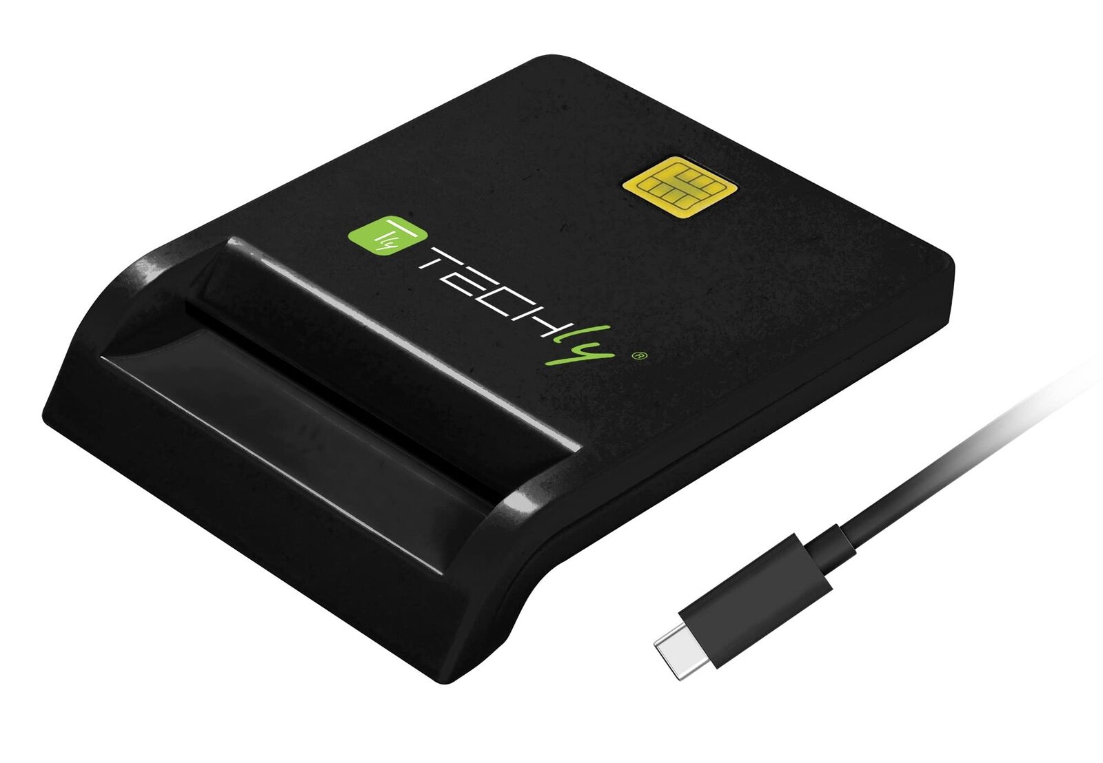 Techly Smart Card USB-CTM Chipkartenleser, USB 2.0 NUOVO