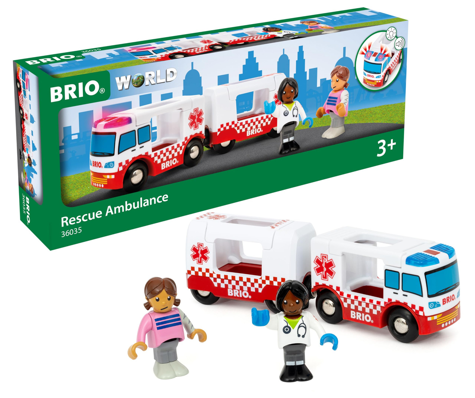 Brio Rescue Ambulance NUOVO