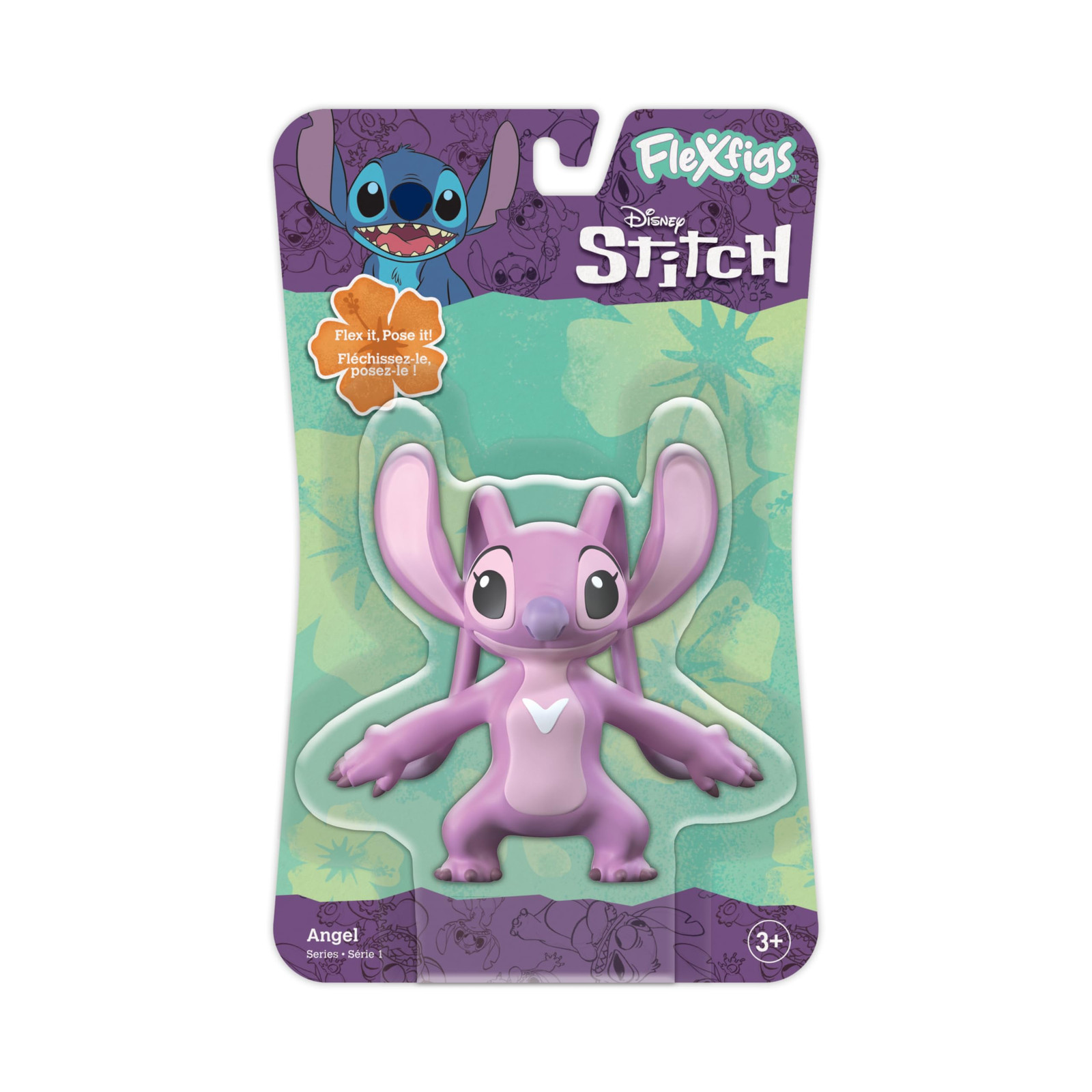 TCG Toys Lilo & Stitch Flexfigs Bendable Figure Angel NUOVO
