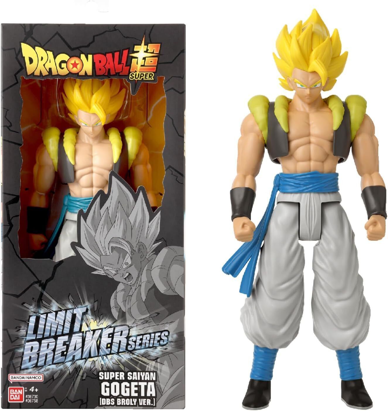 Dragon Ball Super Bandai Figurina gigante Limit Breaker - Super Saiyan Gogeta -