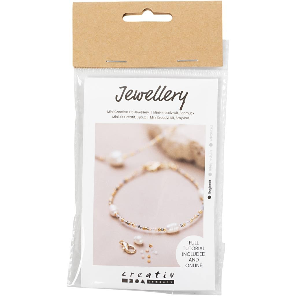 Creativ Company - Mini Hobbyset Sieraden Armband en Ketting met Slu... NUOVO