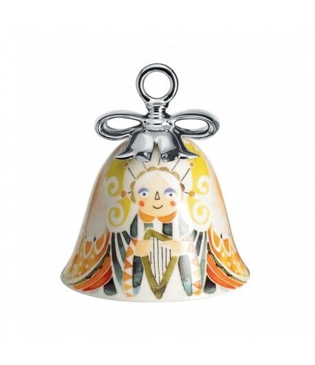 Campanella Natale Alessi Angelo in porcellana  MW40 6