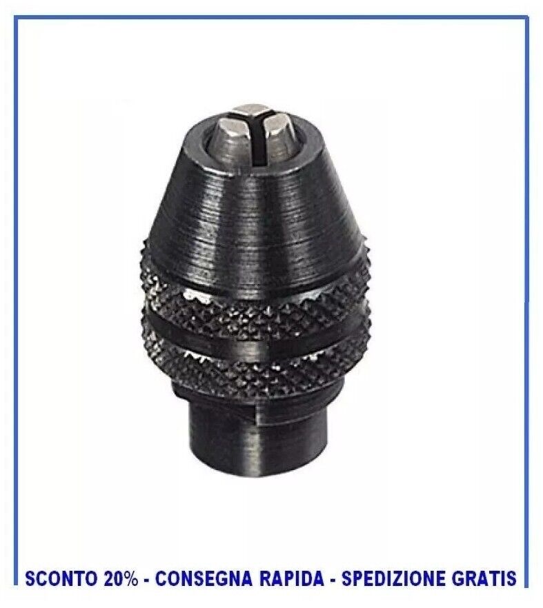 OFFERTA SPECIALE Mandrino x Dremel (0,4-3,2 mm)  Spedizione GRATIS Italia