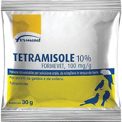 Antibiotico volatili tetramisole 10% formevet gr 30
