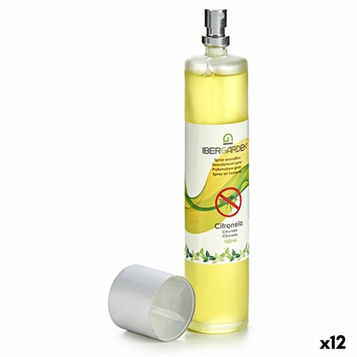 Diffusore Spray Per Ambienti Citronella 100 ml [12 Unità]