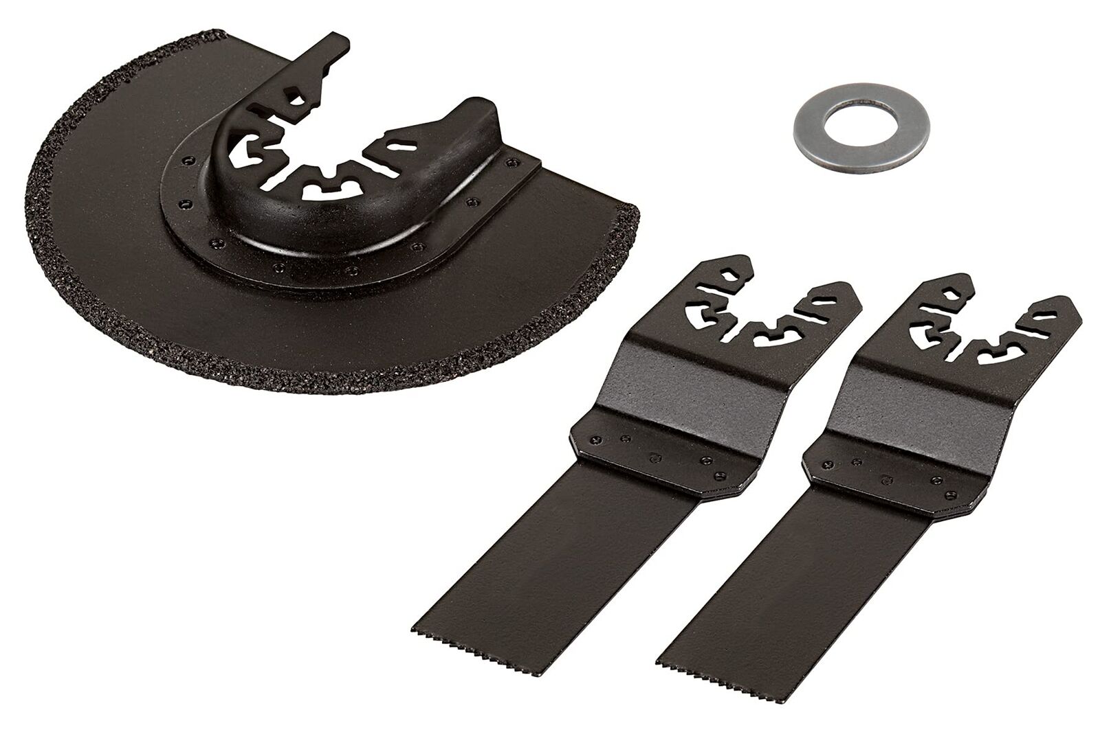 wolfcraft Set di accessori "PRO" in 3 pezzi, attacco universale, 3992000 (L1e)
