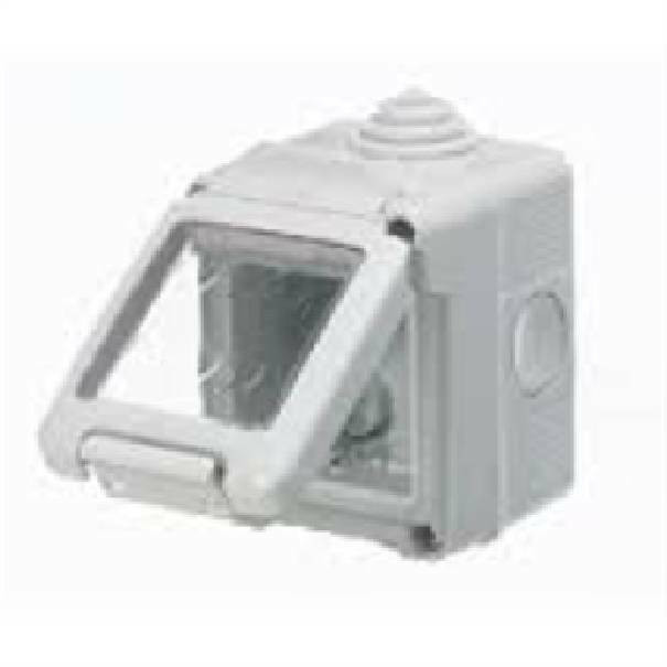 GEWISS CONTENITORE VUOTO STAGNO 2P PER APPLICAZI0NI FISSE O MOBILI GW27042