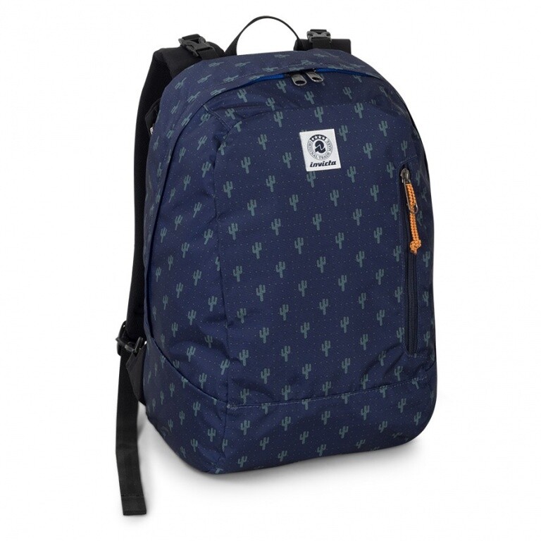 Zaino Invicta Reversibile Blu Cactus