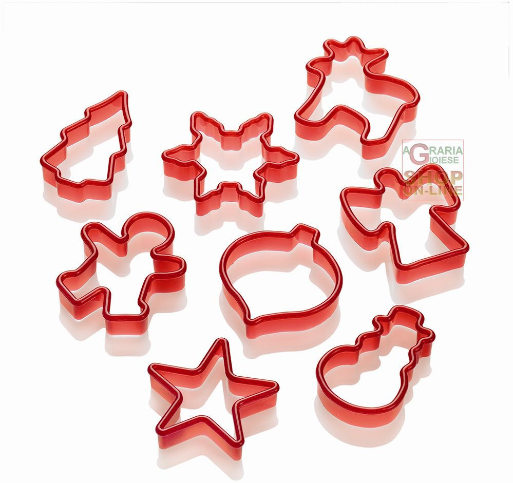32498 LURCH SET 8 PEZZI FORMINE NATALIZIE LU 10520