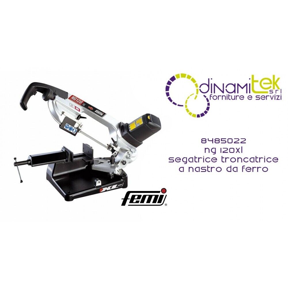 8485022 NG120XL SEGATRICE TRONCATRICE A NASTRO DA FERRO FEMI